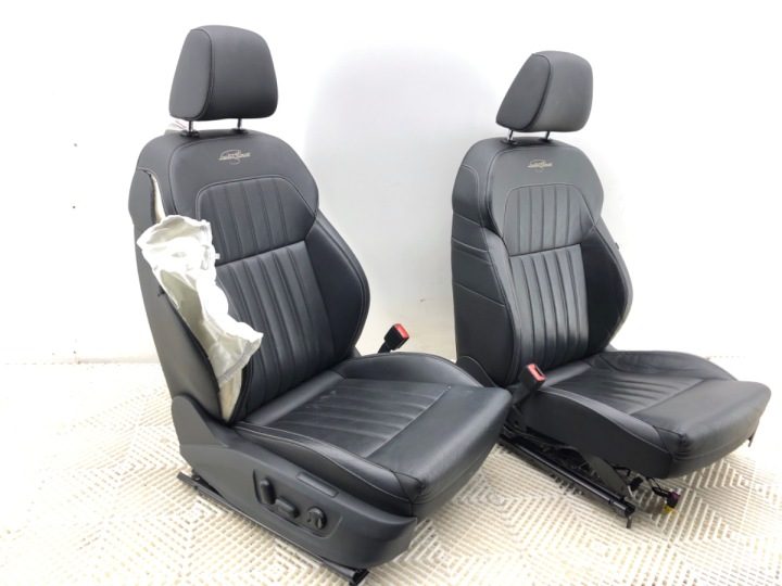 Сиденья диван обшивки комплект Laurin Klement Skoda Superb III универсал, фото 9