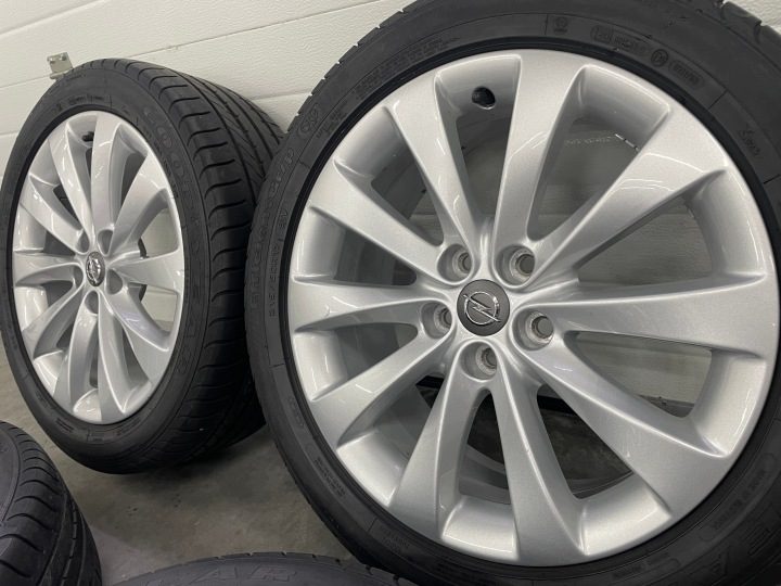 OPEL ASTRA J K колеса летние 215/50r17 Goodyear 5x105, фото 5