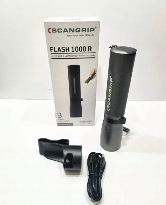 Scangrip FLASH 1000 г. - фонарь ручной, фото 1