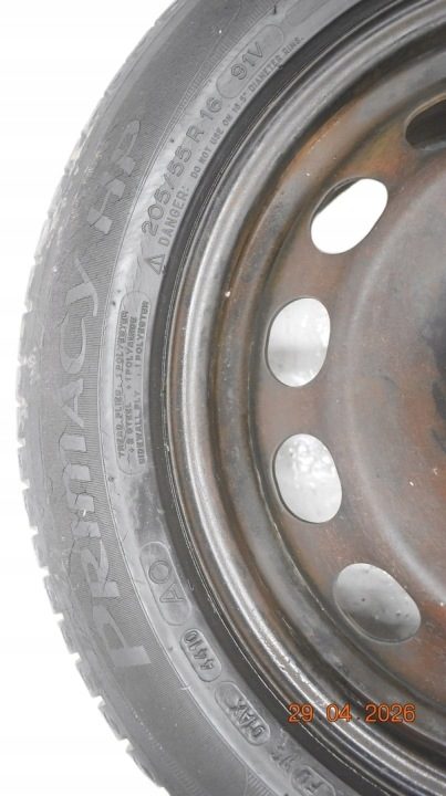 Колесо Volkswagen Touran 205/55R16 запасное, фото 2