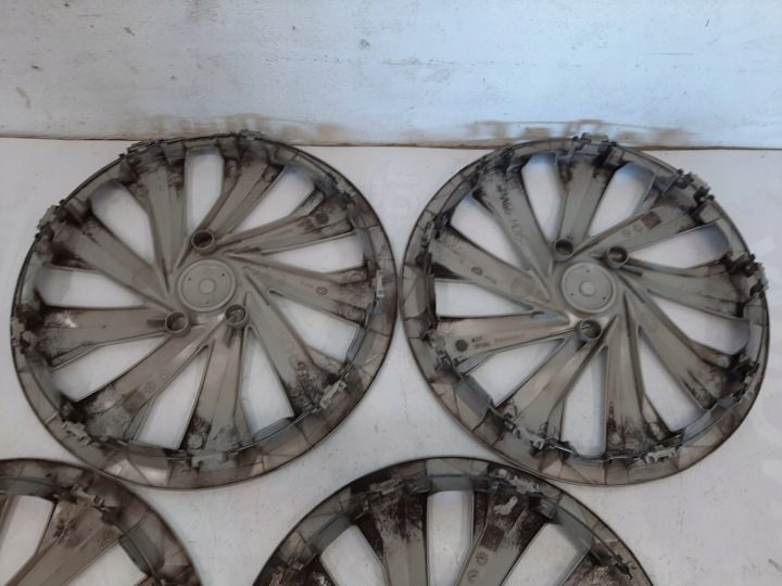 4× Колпак Volkswagen OE Оригинальный 15" серебристый, фото 7