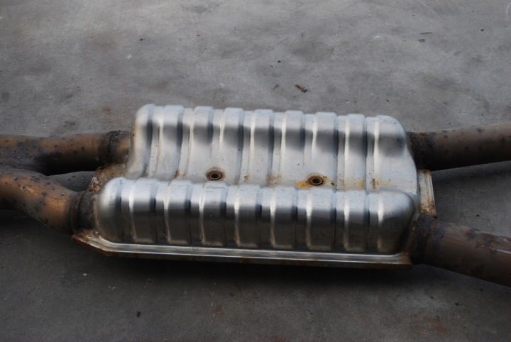 Глушитель средний Audi A8 D3 4.2 BFM 4E0253411N, фото 7