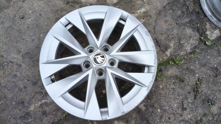 Литой диск Skoda OE Octavia Mk4 5E3601025 7"x17" 5x112 ET 46, фото 2