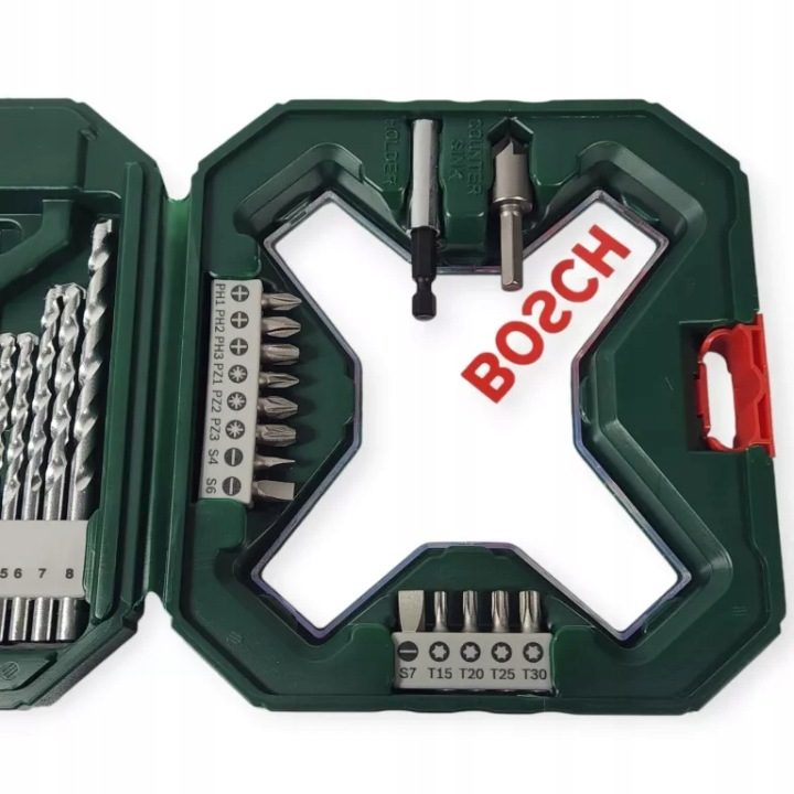 BOSCH КОМПЛЕКТ СВЕРЛ БИТ X-LINE 38 шт. 2607011432, фото 4
