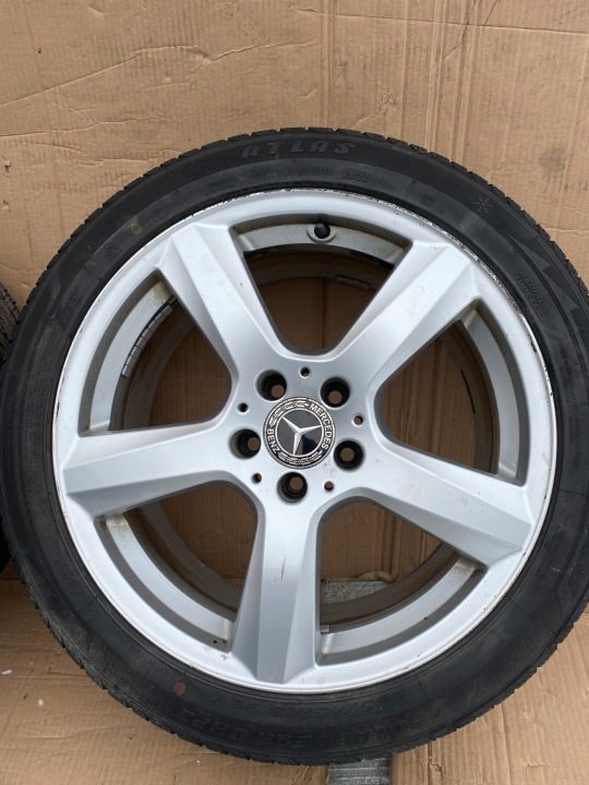 MERCEDES CLS W218 КОМПЛЕКТ ДИСКОВ С ШИНАМИ ZIMOWYMI 235/45R18, фото 6
