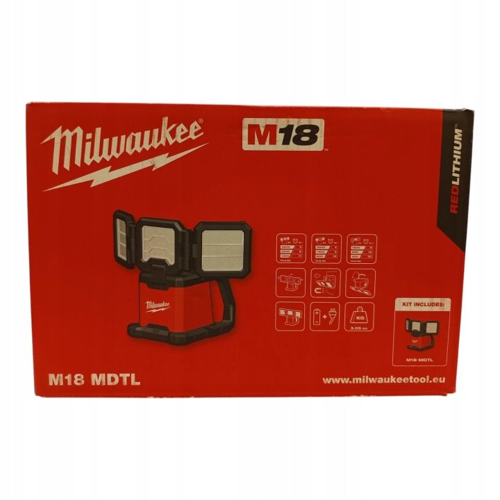 ФАРА РАБОЧЕГО СВЕТА MILWAUKEE M18 MDTL, фото 3