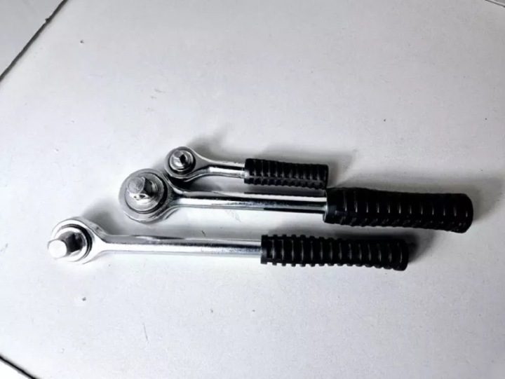 Комплект торцевых головок с трещоткой AMIO 1/4" 4-13mm 11 шт., фото 1