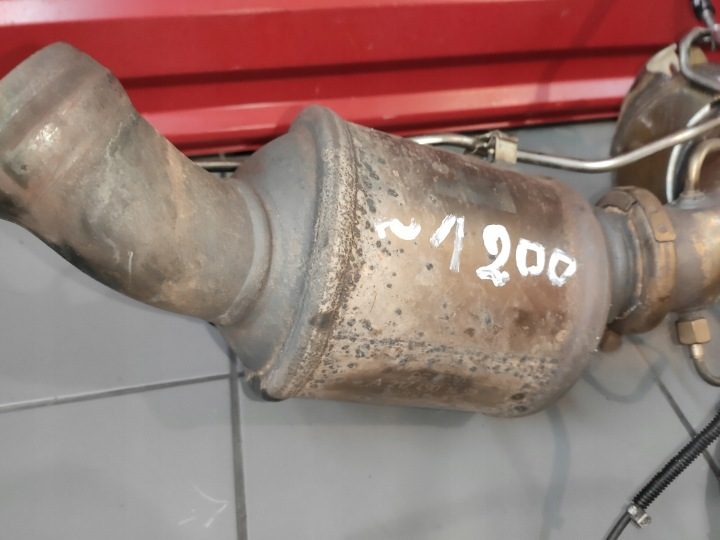 Mercedes W212 рестайлинг 2.2 CDI гибрид катализатор фильтр DPF полный целый, фото 6