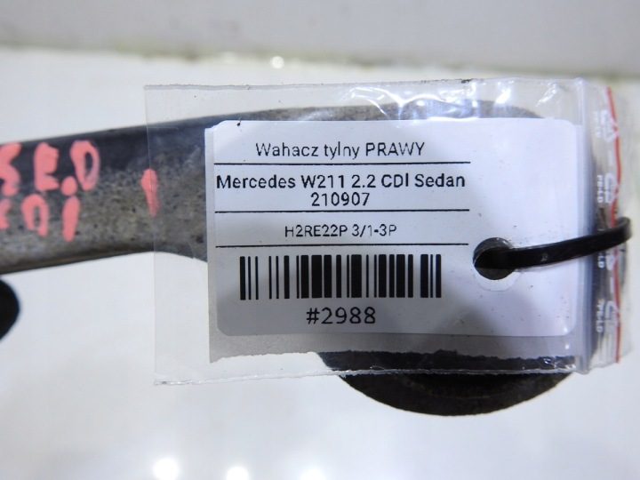 Рычаг задний правый MERCEDES-BENZ CLS (C219) A2303520101 3.2L дизель 165 кВт, фото 10