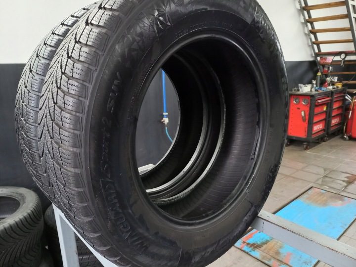 2× Шина зимняя Nexen Winguard Sport 2 ВНЕДОРОЖНИК 225/65R17 102 H сцепление на снегу (3PMSF), фото 4