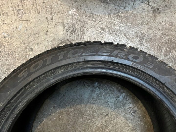 Шина зимняя Pirelli Winter SottoZero 3 225/45R18 95 H сцепление на снегу (3PMSF), защита диска, Run Flat, усилитель (XL) * - BMW, фото 10