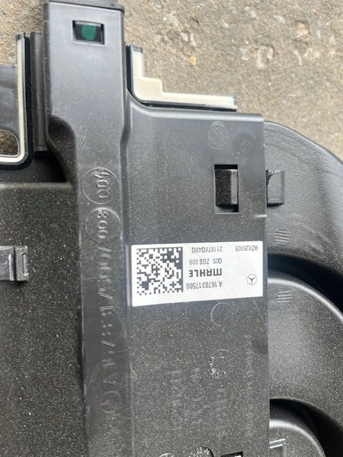 ВОЗДУХОВОД ЗАБОРНИК ПАТРУБОК ТРУБА MERCEDES GLE GLS W167 X167 167 A1678317500, фото 2