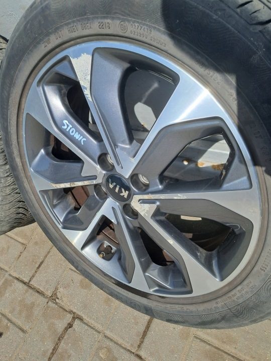 KIA STONIC RIO ШИНЫ ДИСКИ ЛИТЫЕ ДИСКИ КОЛЕСА КОМПЛЕКТ 205/55/R17, фото 4