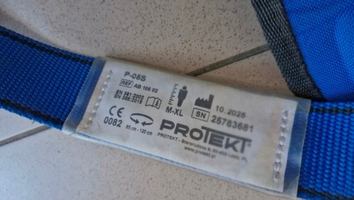 Амортизатор безопасности Protekt с podwójną linką elastyczną, фото 14