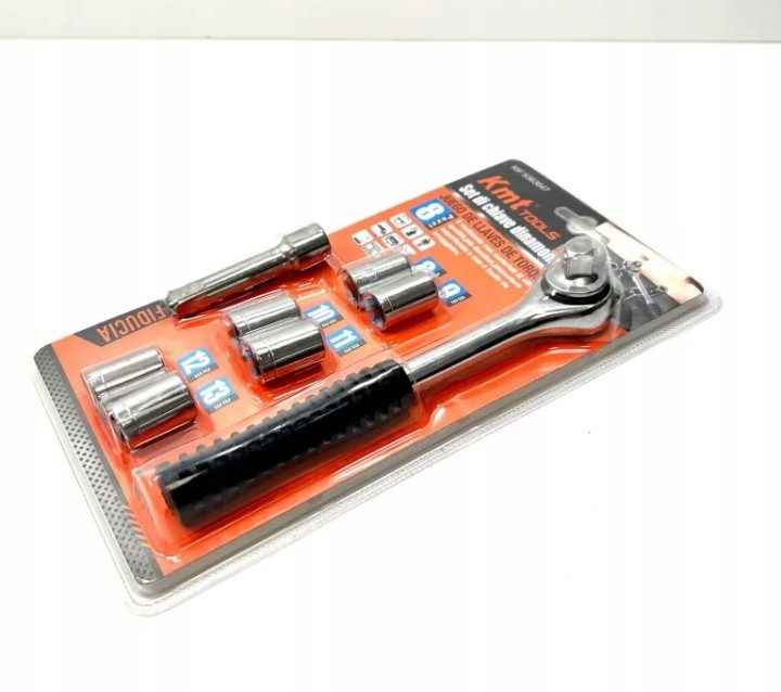 Комплект Торцевых головок С Трещоткой KMT Tools nr:2385533, фото 3