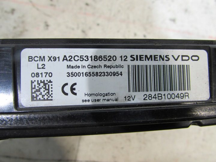 BCM X96 284B10485R Renault Megane III 1.5DCI, фото 6