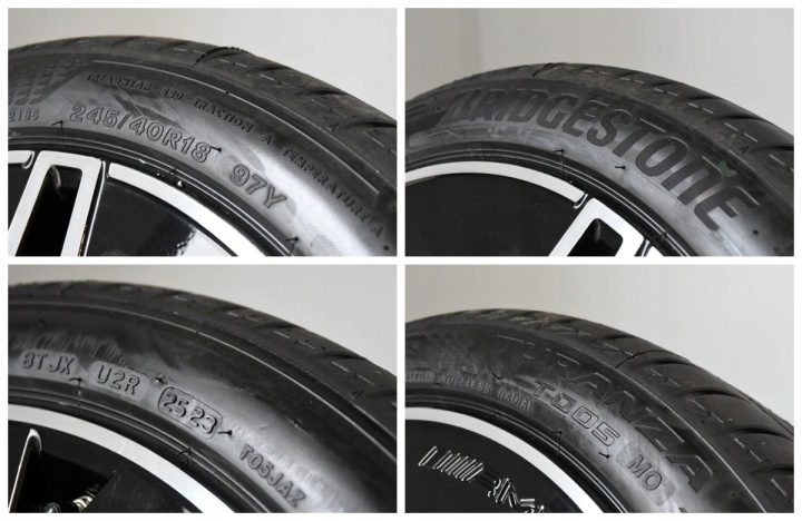 Диски Колеса 18 дюймов Mercedes C Класс W206 A206 Лето Bridgestone Bicolor ДЕМО, фото 13