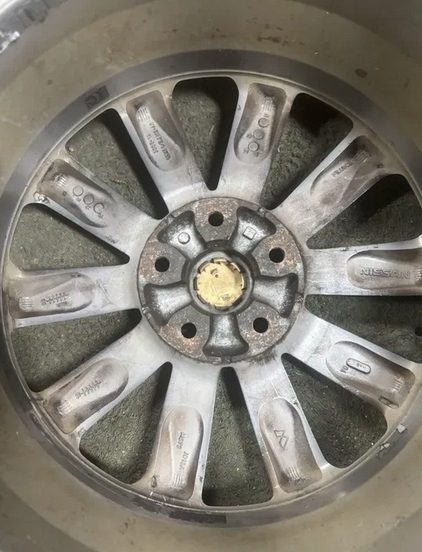 Литой диск Nissan OE 8086-12 JD18A MB73 6.5" x 18" 5x114.3 ET 40, фото 6