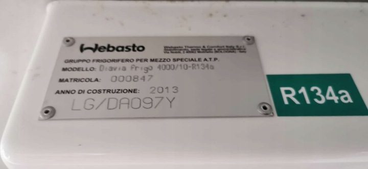 Агрегат холодильный комплект Webasto Diavia Frigo 4000/10-R134a, фото 9