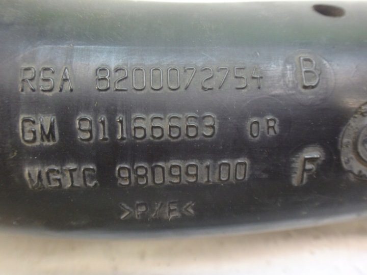 Opel OE 91166663 патрубок воздуха, фото 3