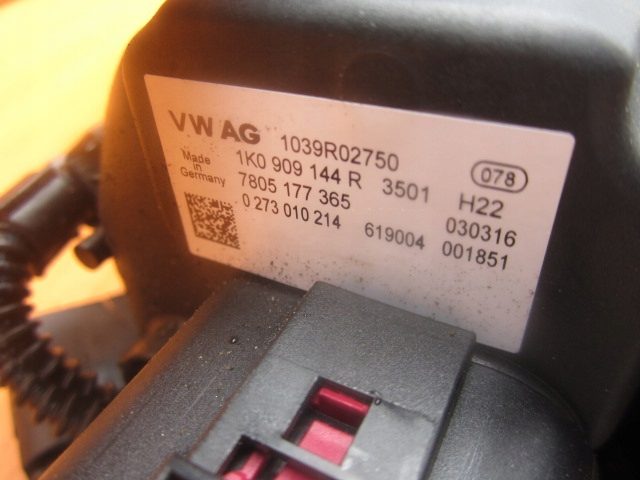 VW Caddy 3 IV 2K5 Skoda Superb II Yeti механизм 1K1423051FE 1K0909144R, фото 7