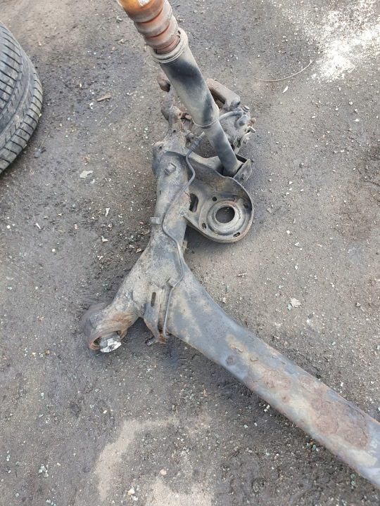 Балка задней подвески Volkswagen Polo 9n3 4d 1.4 05 г. 4 дв. НА СУППОРТЫ, фото 3
