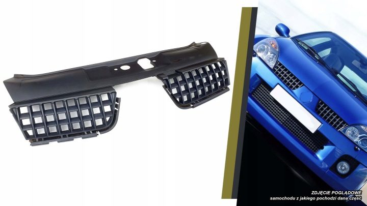 Renault Clio 2 II рестайлинг решетка радиатора SPORT RS тюнинг rarytas!, фото 1