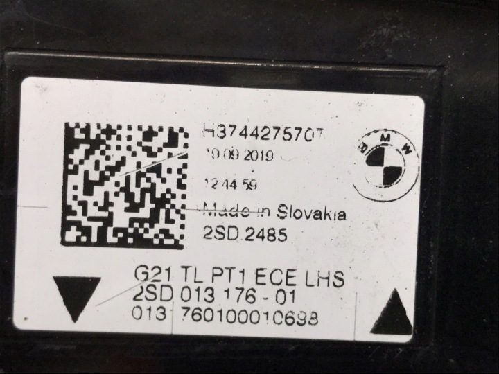 BMW 3 G21 Фонарь задний LED Левый 2SD013176, фото 7