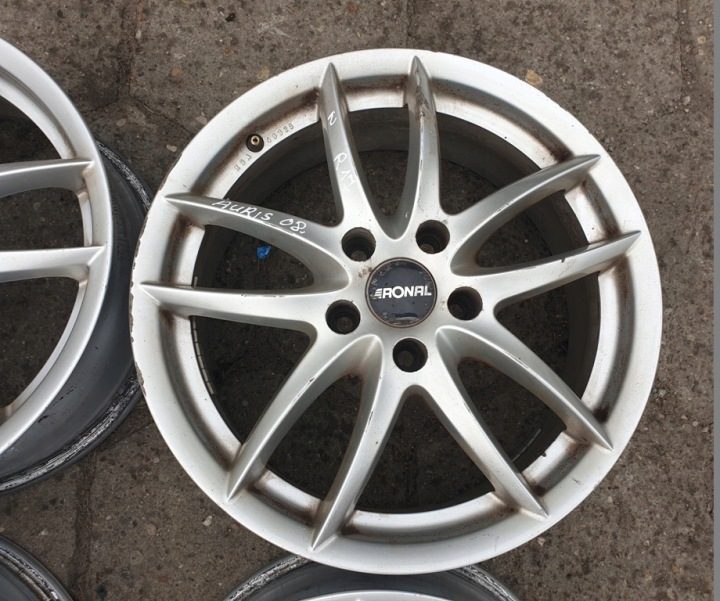 4× Литой диск Ronal 3.5" x 17" 5x114.3, фото 8