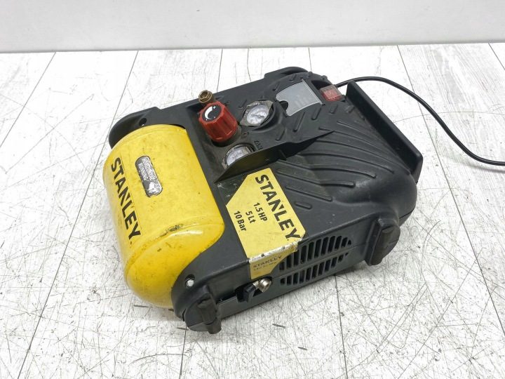 Компрессор безмасляный 5L 1,5 л.с. 10 бар 180L/min AIR-BOSS Stanley, фото 3