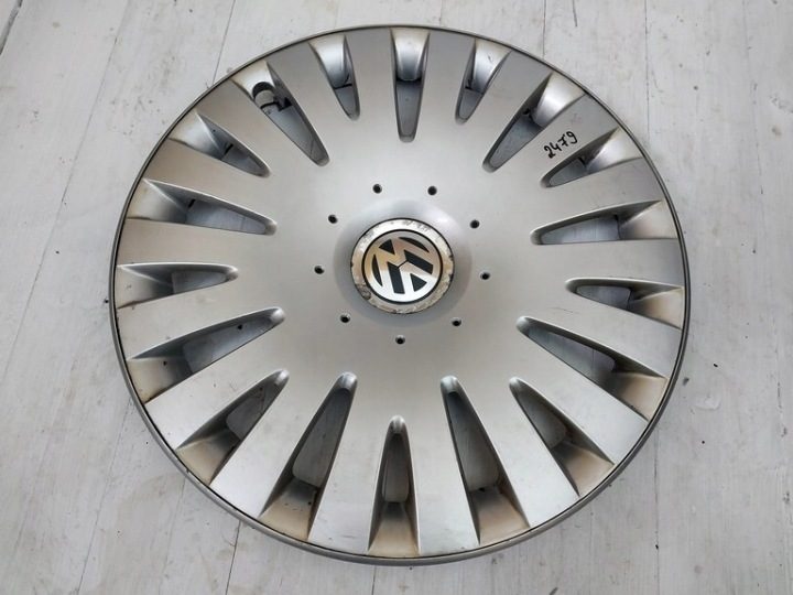 Колпак Volkswagen OE Оригинальный 16" серебристый, фото 1