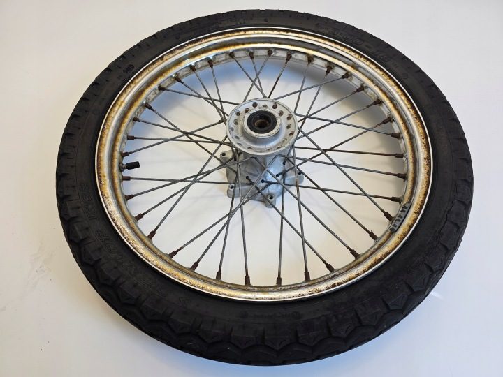 Honda Rebel 125 диск передний колесо, фото 4