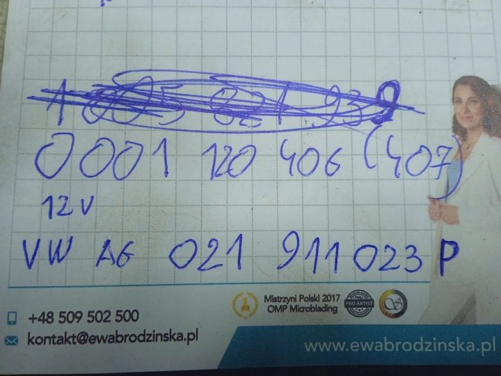 Стартер 021911023R Skoda Fabia I 1.4, фото 7
