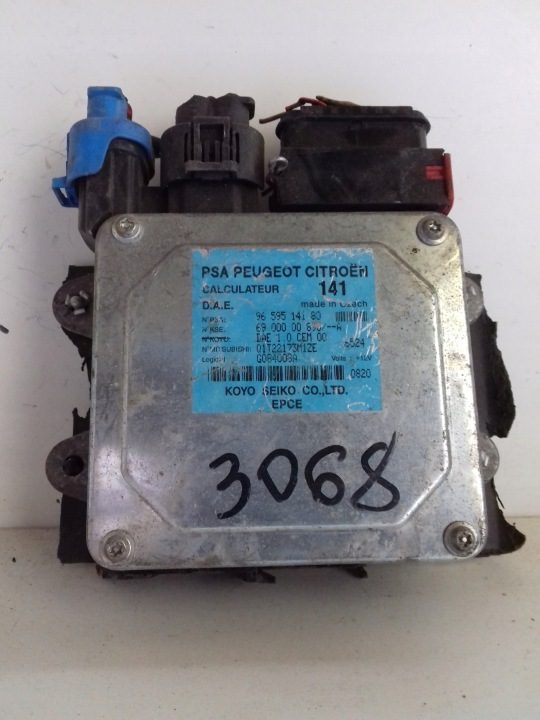 Блок управления ЭУР Citroen OE 9659514180 +площадка аккумулятора, фото 1