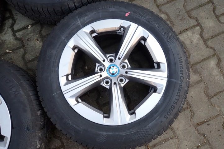 КОЛЕСА ДИСКИ ШИНЫ BMW X1 U11 205/65/17 CONTINENTAL ЗИМА 2024, фото 3