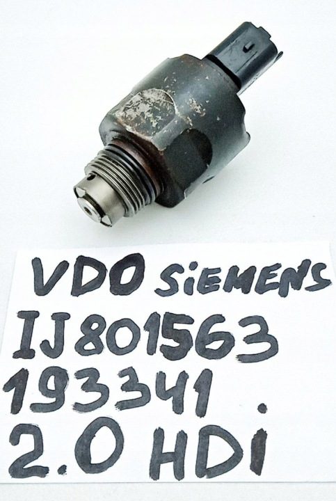 193341OE РЕГУЛЯТОР РЕГУЛИРОВКИ ТОПЛИВА VDO SIEMENS 2 пин, фото 1
