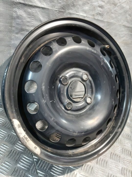Штампованный диск Volkswagen OE 1S0.601.027 G/J 1S0601027G/J 1S0601027 G/J 5.0" x 14" 4x100 ET 35, фото 2