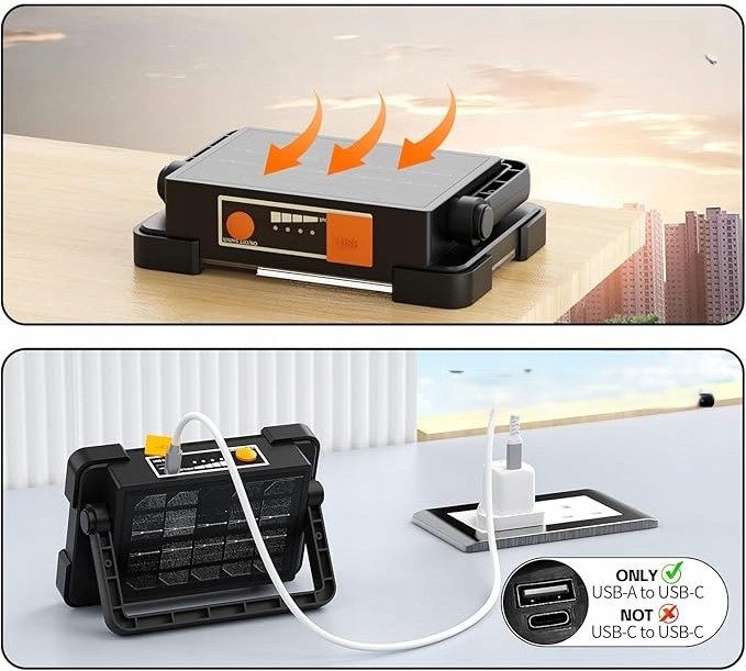 OHAYORI LED Фара Аккумуляторная 4 Шестерни Campingowa USB повербанк, фото 5
