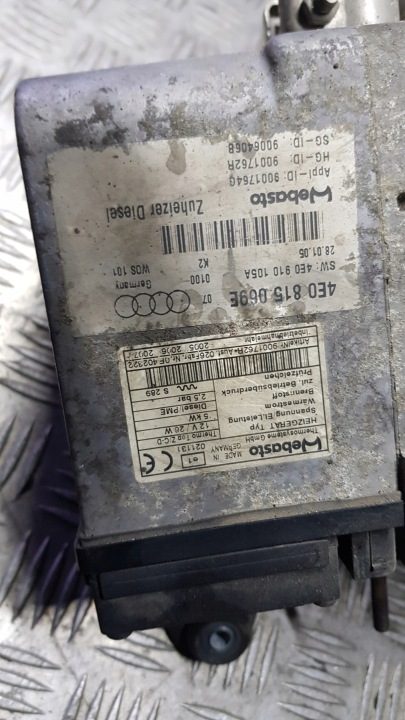 АВТОНОМНЫЙ ОТОПИТЕЛЬ WEBASTO A8 4E0815069E 12V THERMO TOP ДИЗЕЛЬ, фото 4