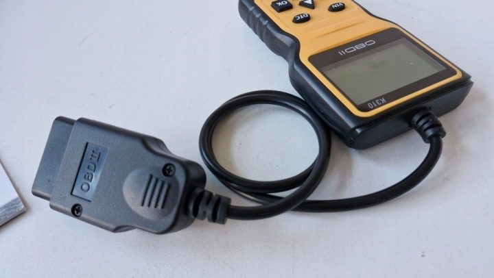 ТЕСТЕР ЦИФРОВОЙ ДИАГНОСТИЧЕСКИЙ OBD II K310 GWR, фото 4