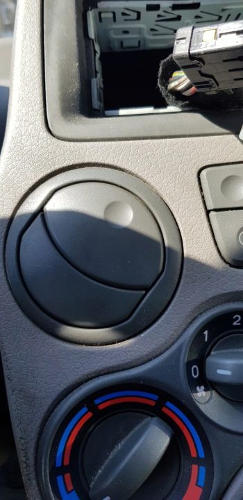 Fiat Panda 2 дефлектор обдува, фото 2