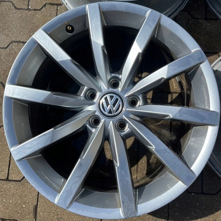 4× Литой диск Volkswagen OE B8 8.0" x 18" 5x112, фото 5