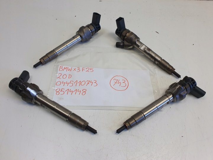 BMW F20 F30 G30 G31 MINI F55 F56 F60 2.0D 190 л.с. ФОРСУНКИ 0445110743 8514148, фото 2