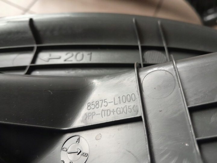 HYUNDAI SONATA VIII DN8 22 г. N СТОЙКА ЗАЩИТА МОЛДИНГ ОБШИВКА СТОЙКИ, фото 15