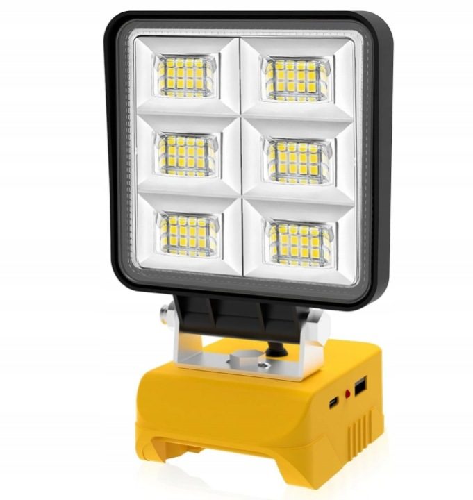 Переносная фара подсветка рабочая LED 6000K, фото 1