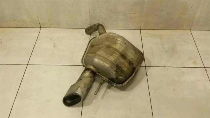 Mercedes SL350 R230 выхлоп silencer A2304900021 silencer левый, фото 5
