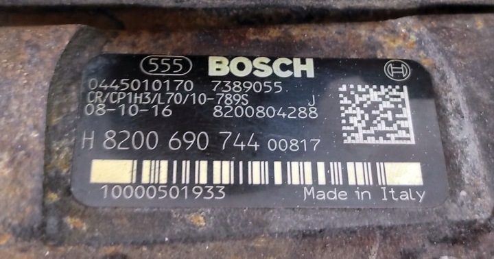 Renault Trafic II 2.0 DCI ТНВД Bosch 8200690744, фото 4