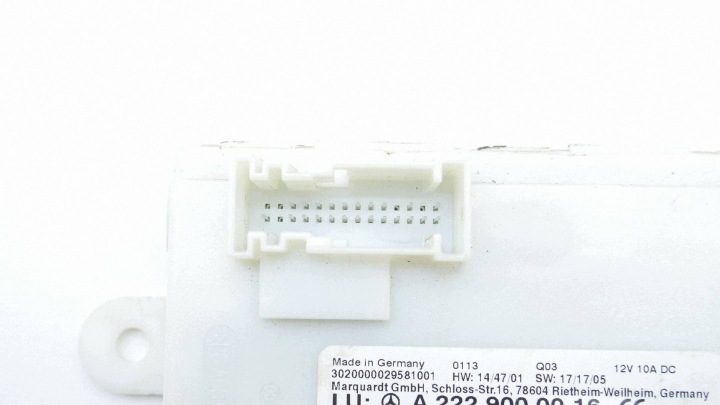 БЛОК УПРАВЛЕНИЯ KEYLESS A2229000016 MERCEDES W22214-20, фото 3