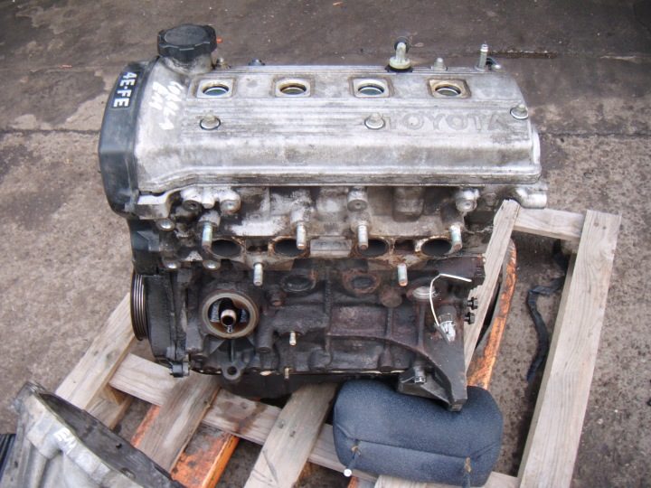 Toyota Corolla E11 97- 1.3 бензин двигатель без навесного 4EFE, фото 7
