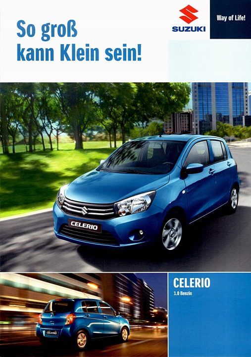 ПРОСПЕКТ SUZUKI CELERIO, фото 1